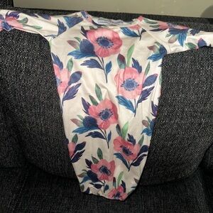 Floral Baby Gown